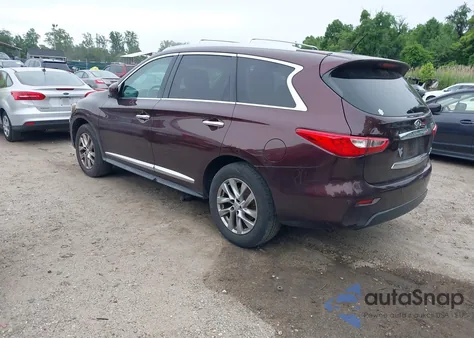 2013 Infiniti Jx35 from USA, damaged, VIN 5N1AL0MMXDC306339